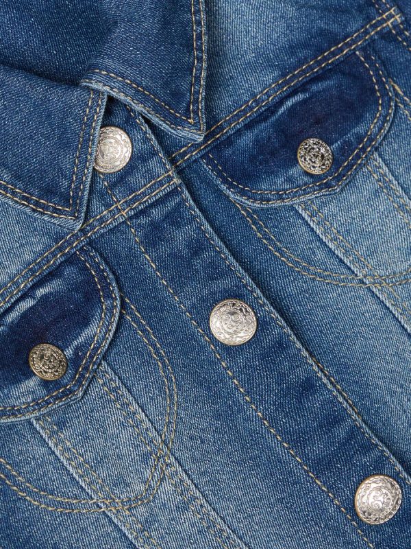Name It Kid Girl Denim Jacket - Image 5