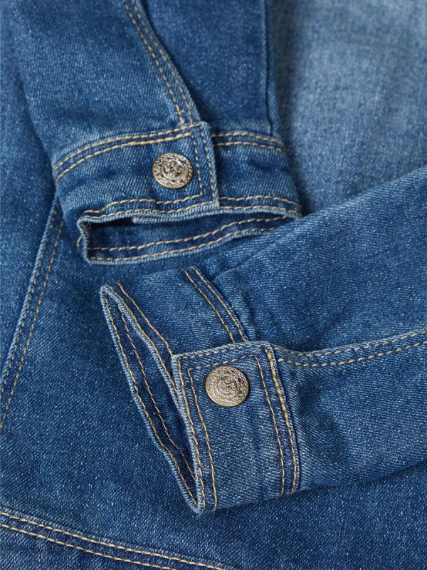 Name It Kid Girl Denim Jacket - Image 6