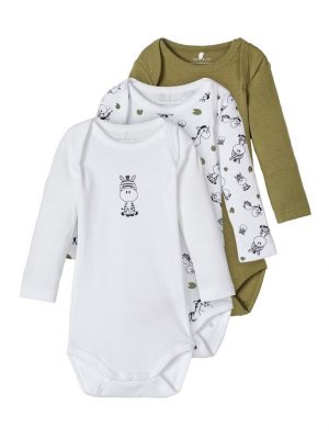 Baby Boy Long Sleeve Vests/Body Suits