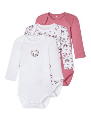 Baby Girl Long Sleeve Vests/Body Suits