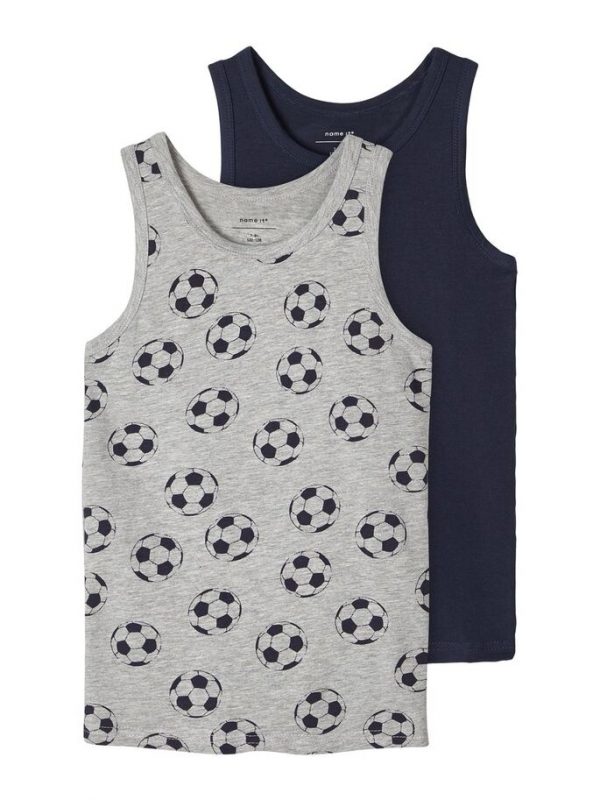 Boys 2 Pack of Vests