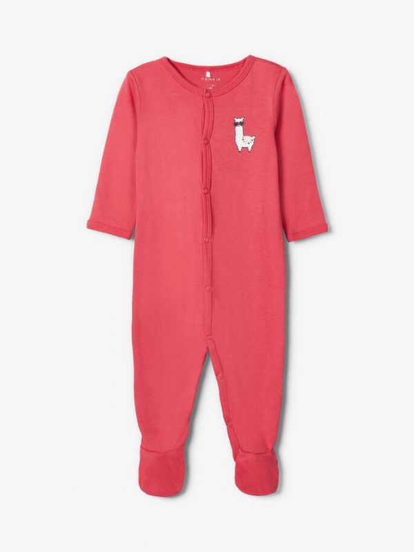 Baby Girls 2 Pack Sleep Suits - Image 3