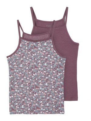 2 Pack of Girls Vests Strap Top