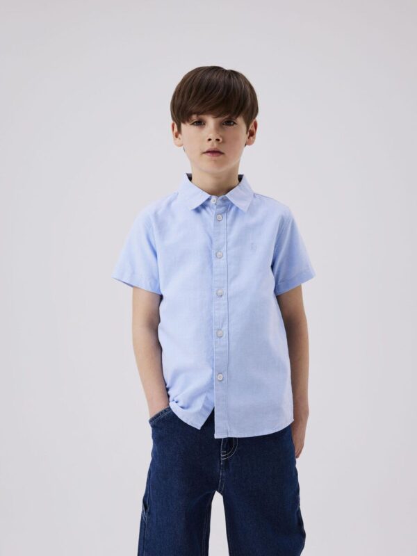 Classic Blue Short Sleeve Shirt