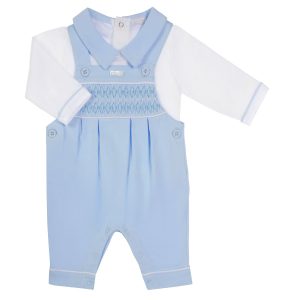 Amore Baby Boys Dungaree 2 Piece Set