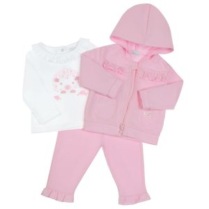 Amore Baby Girls 3 Piece Set Hedgehog