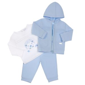 Amore Baby Boys 3 Piece Set Hedgehog