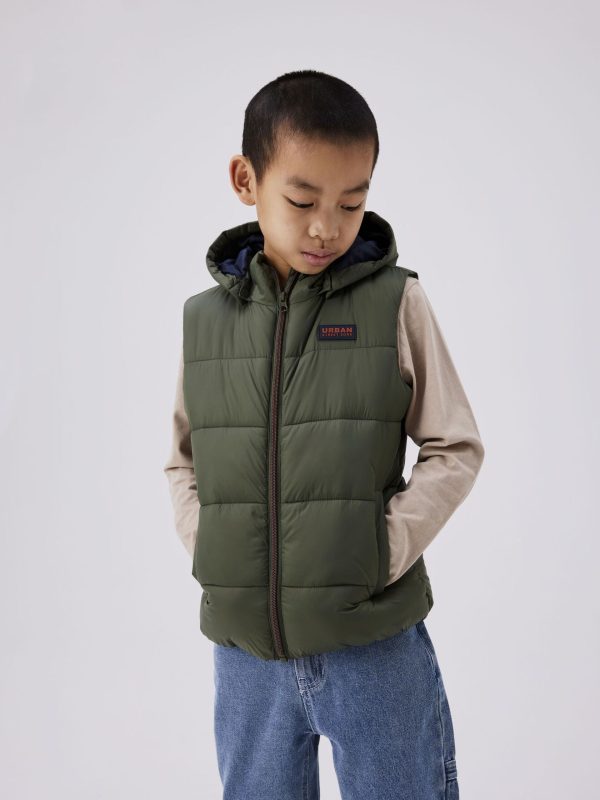 Name it Body Warmer/Gilet Dark Green - Image 3