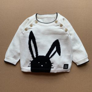 Fable and Bear Organic Cotton Bunny Jumper
