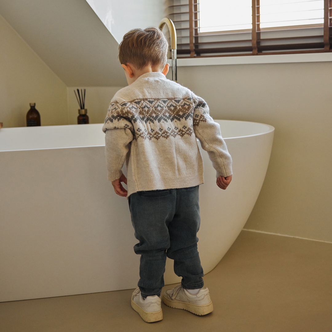 Boys Knitted Cardigan - Image 3