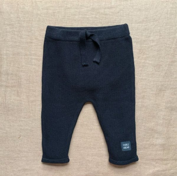 Fable and Bear Organic Knit Trousers - Image 2