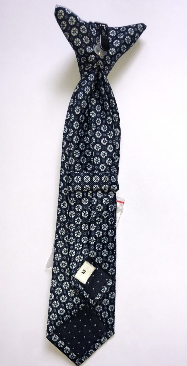 Mini Boys Clip On Patterned Tie - Image 2