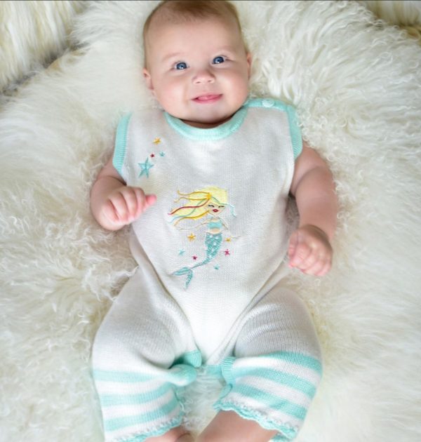 100% Cotton Knit Sleeveless Romper - Image 4