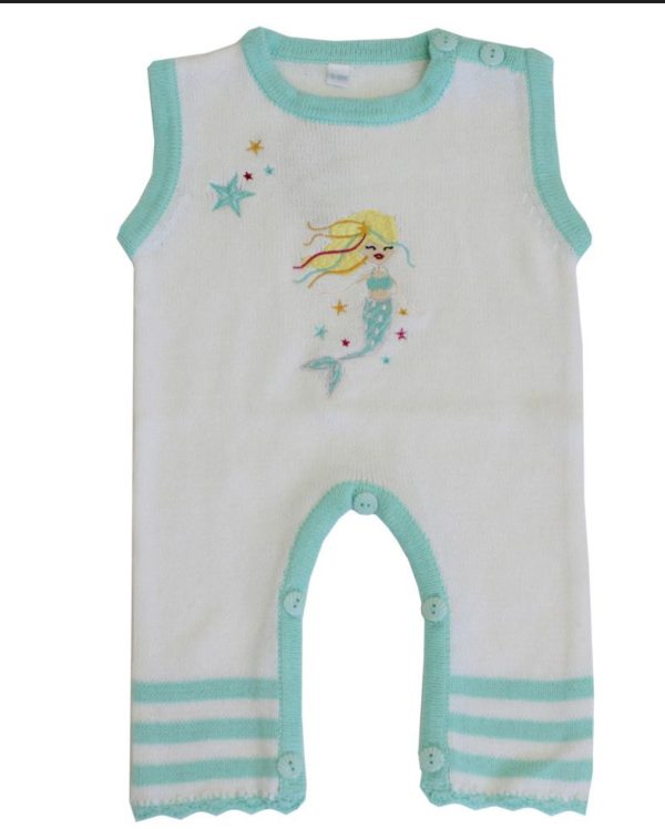 100% Cotton Knit Sleeveless Romper