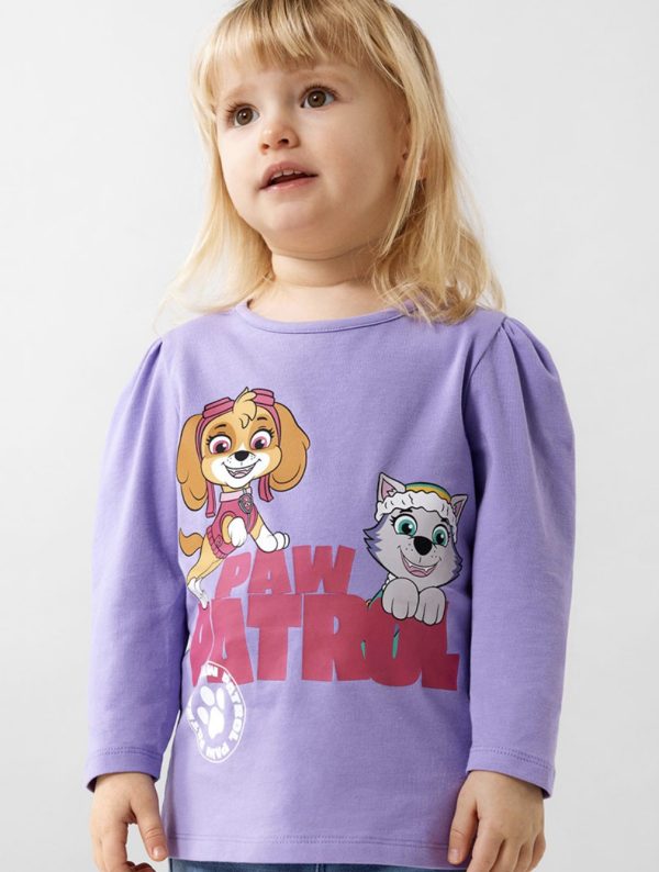 Paw Patrol Girls Long Sleeve Top - Image 3