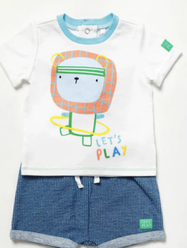 Baby Boy Shorts and Short Sleeve Top