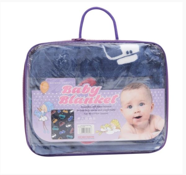 Soft Fleece Baby Blanket Cars