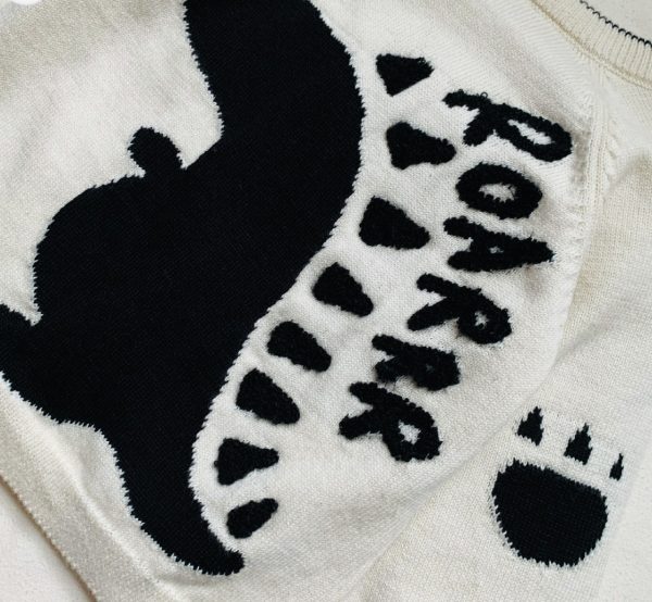 Fable and Bear Organic Cotton Dinosaur Jumper - Image 3