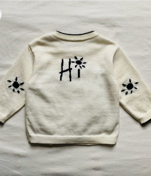 Fable and Bear Organic Cotton Giraffe Jumper - Image 3