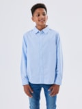 Classic Blue Long Sleeve Shirt