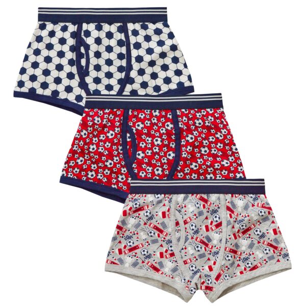 Boys Underwear 3 Pack Trunk Fit Boxers - Image 2
