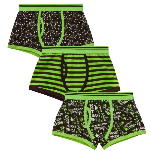 Boys Underwear 3 Pack Trunk Fit Boxers - Image 3