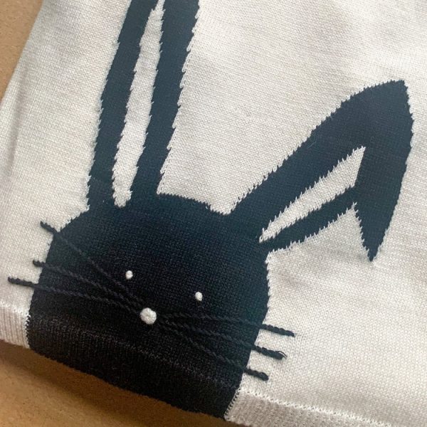 Fable and Bear Organic Cotton Bunny Jumper - Image 3