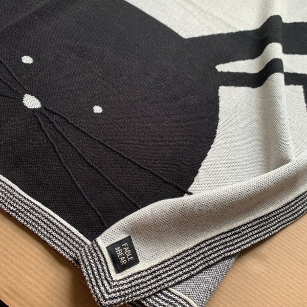 Fable and Bear Organic Cotton Bunny Blanket - Image 2
