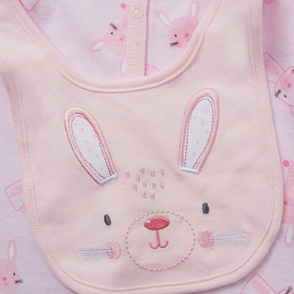 Baby 5 Piece Set Pink Bunny - Image 2