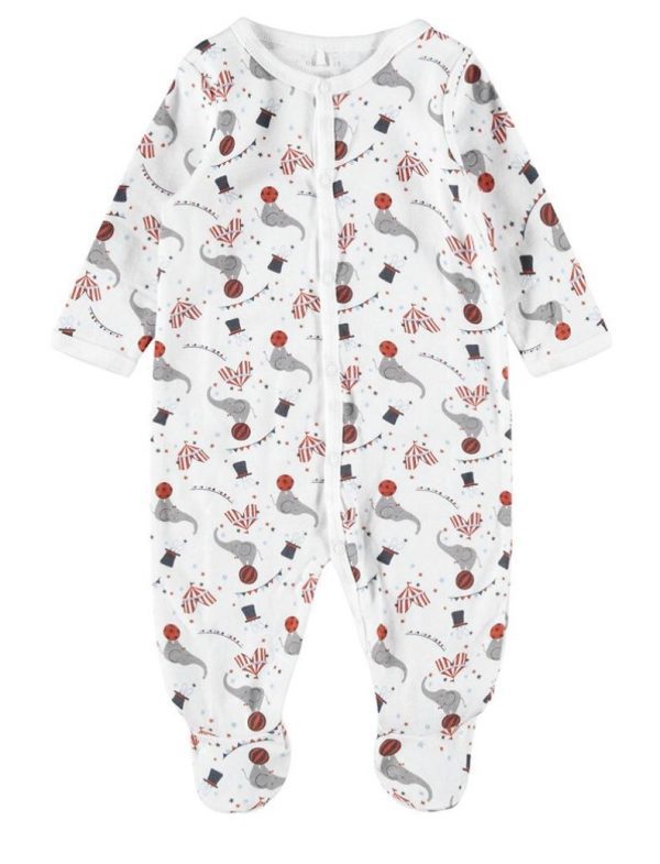 Organic Cotton 2 Pack Baby Sleep Suits - Image 3