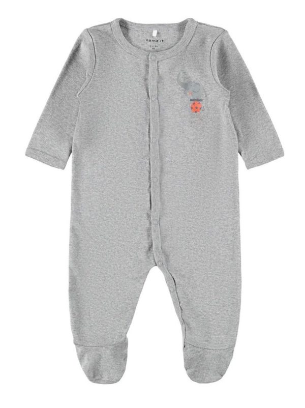 Organic Cotton 2 Pack Baby Sleep Suits - Image 4