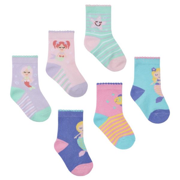 3 Pairs of Baby/Toddler Girls Socks