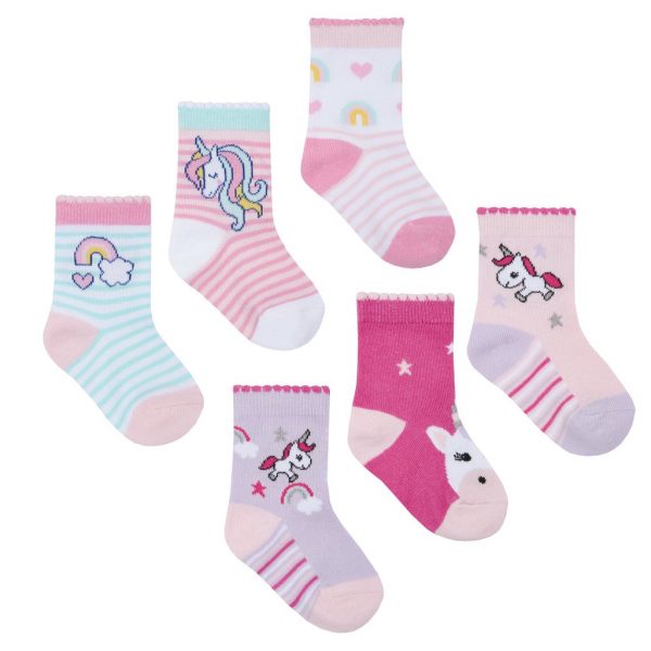 3 Pairs of Baby/Toddler Girls Socks - Image 2