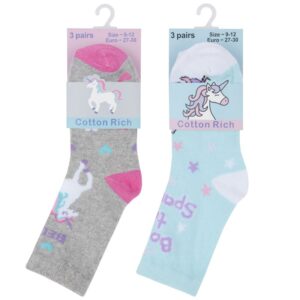 3 Pack of Girls Socks