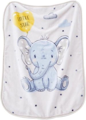 Soft Fleece Baby Blanket Little Star